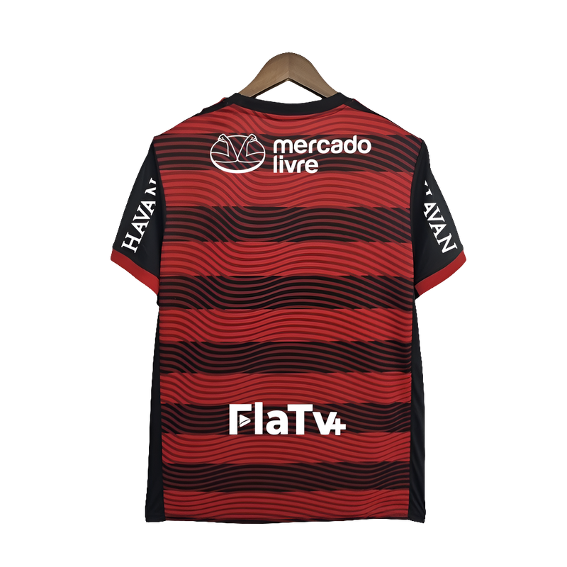Flamengo 22/23 I Home Jersey - All Sponsors - Fan Version