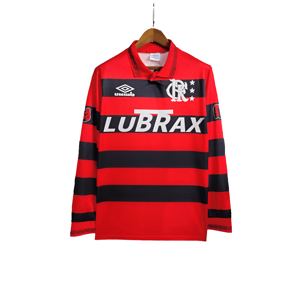 Flamengo 94/95 I Heimtrikot – Langarm-Retroversion