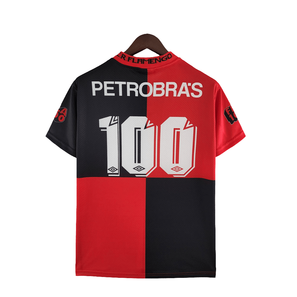 Flamengo 1994 Edizione Centenario I Maglia Home - Versione Retro