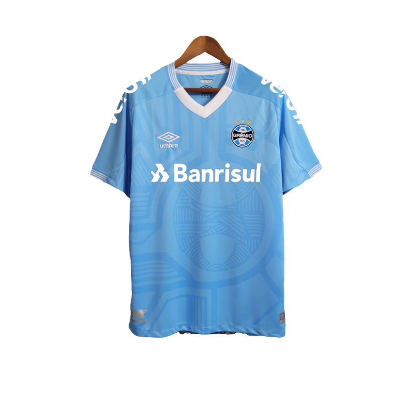 Gremio 23/24 Special Edition Jersey - Sky Blue - All Sponsors - Fan Version