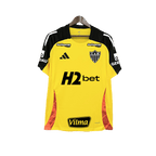 Maglia da allenamento gialla Atletico Mineiro 25/26 - Tutti gli sponsor - Versione tifoso