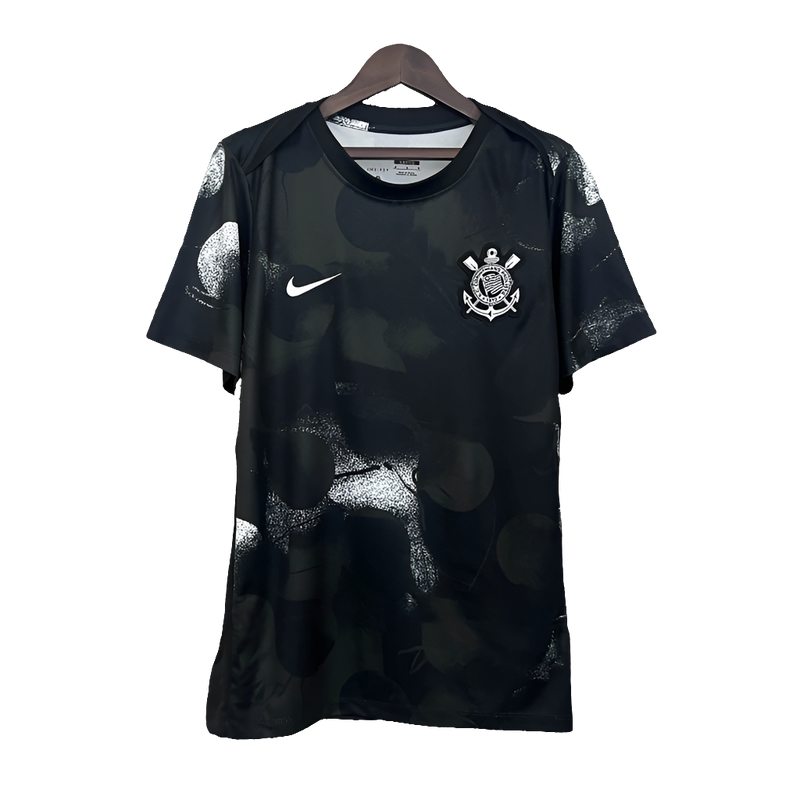 Corinthians 25/26 Training Jersey - Black - Fan Version