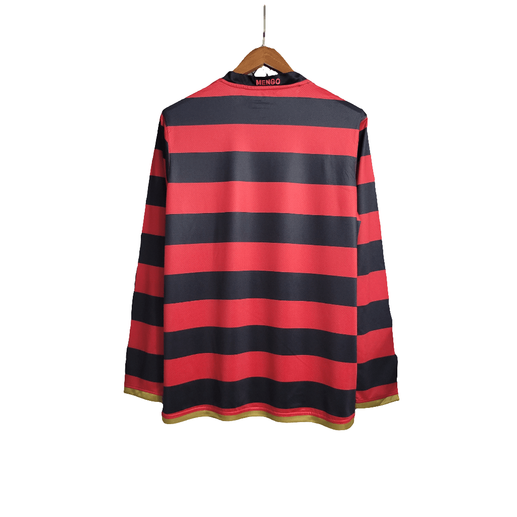 Flamengo 2009 I Home Jersey - Long Sleeve Retro Version