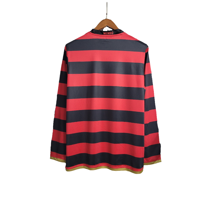 Flamengo 2009 I Home Jersey - Long Sleeve Retro Version