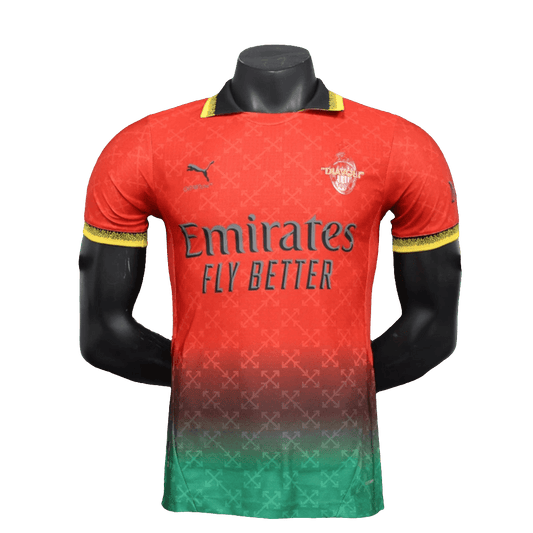 AC Milan 25/26 Commemorative Edition Jersey - Red - Player Version