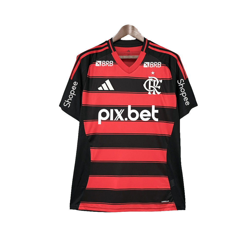 Flamengo 25/26 I Heimtrikot - Alle Sponsoren - Fan-Version