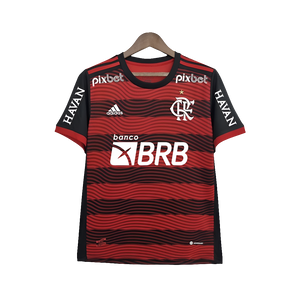 Flamengo 22/23 I Home Jersey - All Sponsors - Fan Version