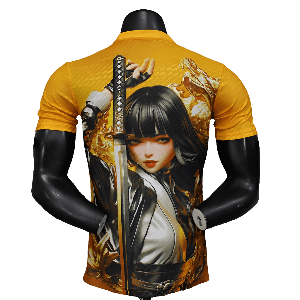 Maglia Giappone 25/26 Edizione Speciale Anime - Arancione - Versione Giocatore