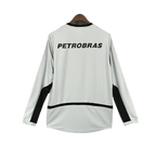 Maglia da portiere grigia Flamengo 02/03 - Versione retro a maniche lunghe