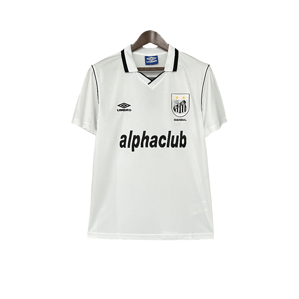 Santos 2001 I Home Jersey - Retro Version