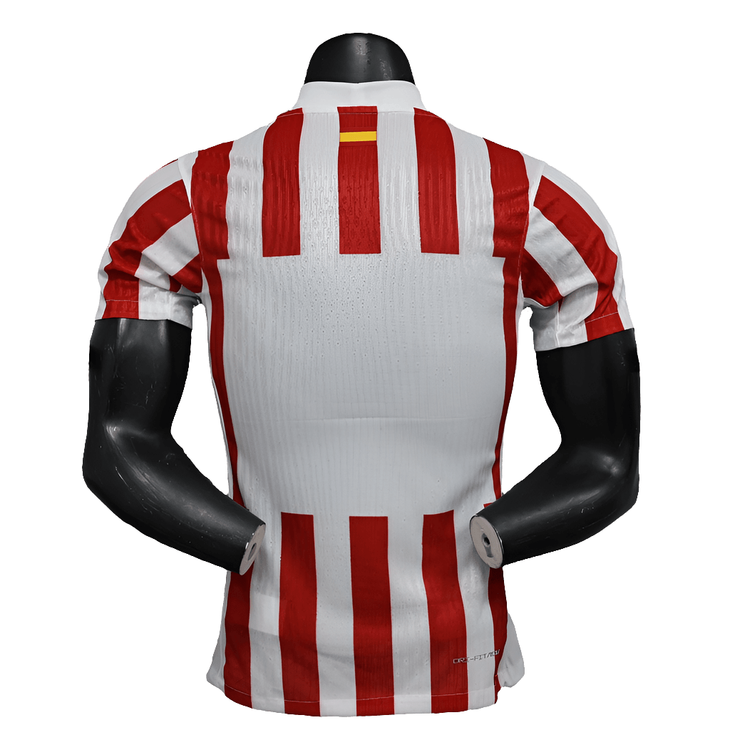 Prima maglia home dell'Atletico Madrid 25/26 - Versione giocatore