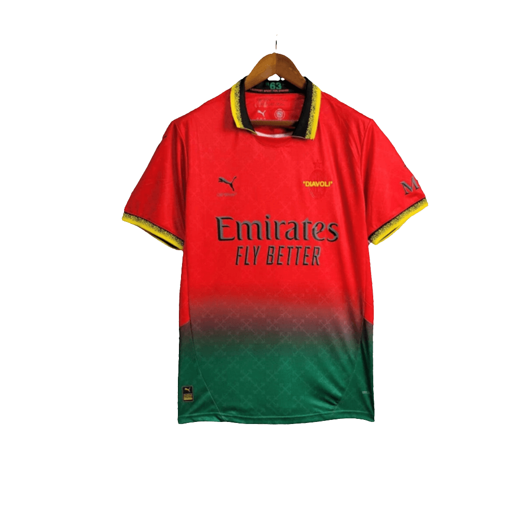 Maglia AC Milan Edizione Commemorativa 25/26 - Rossa - Versione Tifoso
