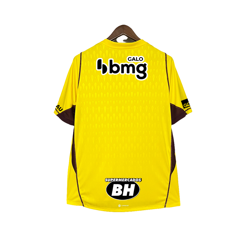 Atletico Mineiro 24/25 Goalkeeper Jersey - Yellow - All Sponsors - Fan Version