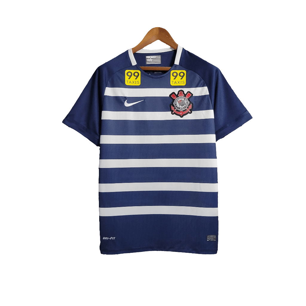 Corinthians 14/15 II Away Jersey - Navy - Retro Version