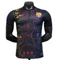 Barcelona 25/26 Sondertrikot – Schwarz, Gelb und Rot – Spielerversion