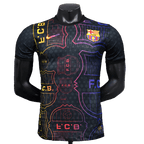 Barcelona 25/26 Sondertrikot – Schwarz, Gelb und Rot – Spielerversion