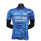 Arsenal 25/26 Pre-Match Trikot - Blau - Spielerversion