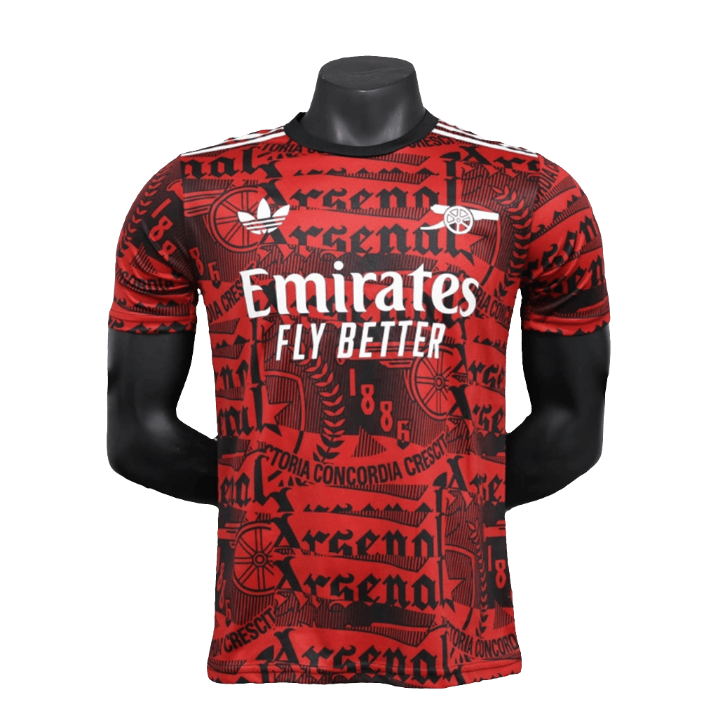 Maglia da allenamento Arsenal 25/26 - Rosso scuro - Versione giocatore