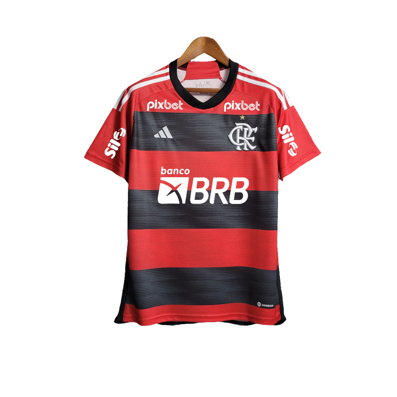Flamengo 23/24 I Home Jersey - All Sponsors - Fan Version