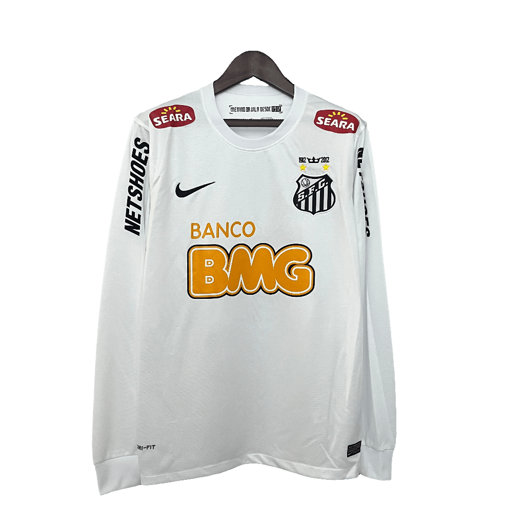 Santos 11/12 I Home Jersey - Long Sleeve Retro Version
