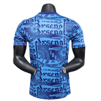 Arsenal 25/26 Pre-Match Trikot - Blau - Spielerversion