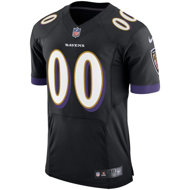 Baltimore Ravens - Maglia NFL personalizzata Speed Machine - Nera