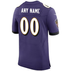 Baltimore Ravens - Maglia NFL personalizzata Speed Machine - Viola