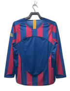 Maillot Domicile Barcelone 05/06 I - Version Rétro à Manches Longues