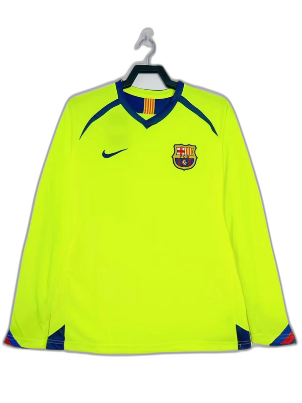 Barcelona 05/06 II Auswärtstrikot – Langarm-Retro-Version