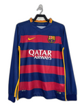 Barcelone 15/16 | Maillot Domicile - Version Rétro Manches Longues
