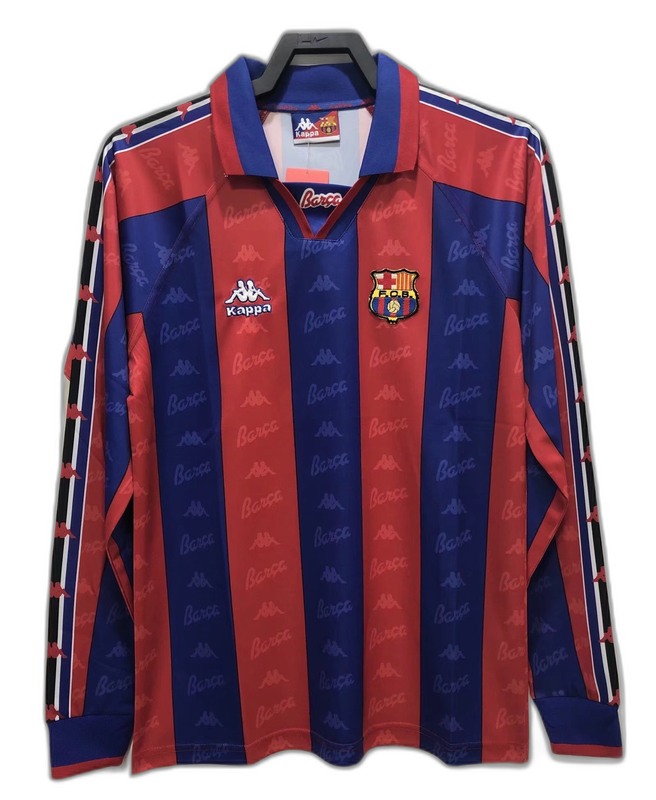Barcelona 96/97 I Heimtrikot – Langarm-Retroversion
