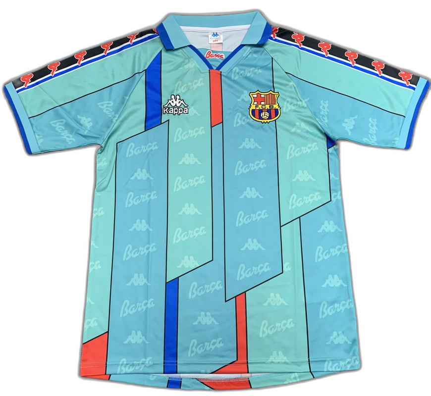 Maglia da Trasferta II Barcellona 96/97 - Versione Retro