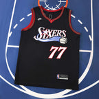 Philadelphia 76ers 25/26 NBA Jersey - Classic Edition - Black - Edgecombe #77 - front