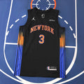 New York Knicks 25/26 NBA Jersey - Statement Edition - Black - Hart #3 - front