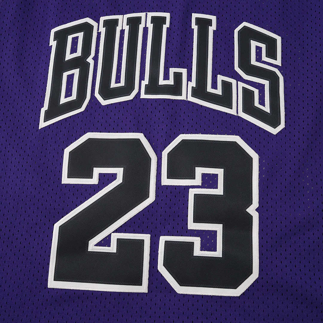 Chicago Bulls 97/98 NBA Jersey - Retro - Purple - #23 - detail 3