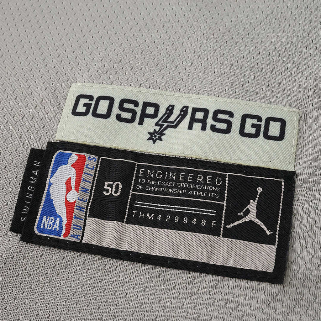 San Antonio Spurs 25/26 NBA Jersey - Statement Edition - Gray - Wembanyama #1 - detail 4