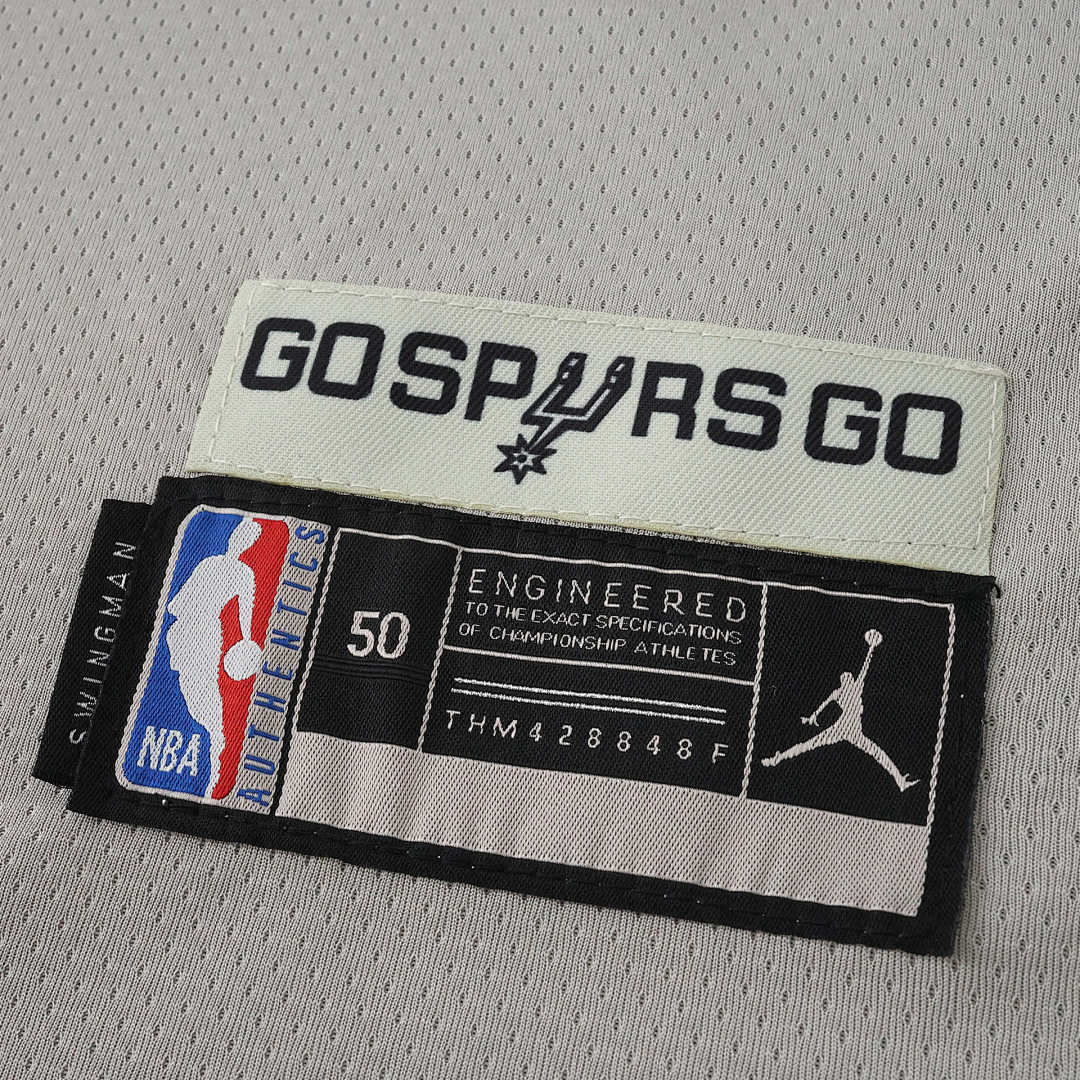 San Antonio Spurs 25/26 NBA Jersey - Statement Edition - Gray - Wembanyama #1 - detail 4