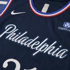 Philadelphia 76ers 25/26 NBA Jersey - Navy - Embiid #21 - detail 5