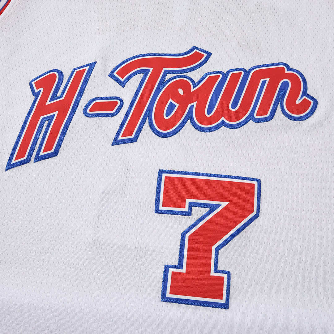 Houston Rockets 25/26 NBA Jersey - City Edition - White - Durant #7 - detail 3
