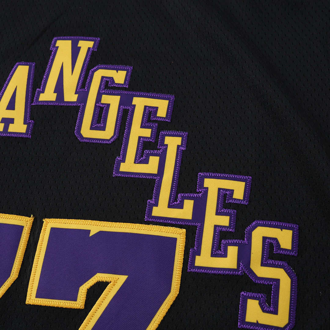 Los Angeles Lakers 25/26 NBA Jersey - City Edition - Black - Doncic #77 - detail 3
