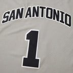 San Antonio Spurs 25/26 NBA Jersey - Statement Edition - Gray - Wembanyama #1 - detail 5