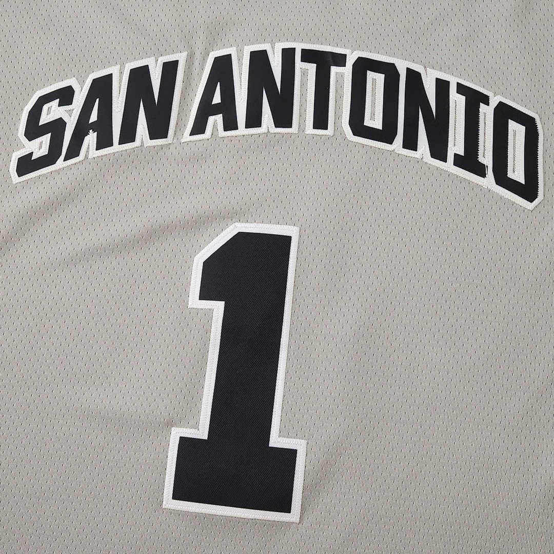 San Antonio Spurs 25/26 NBA Jersey - Statement Edition - Gray - Wembanyama #1 - detail 5
