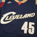 Cleveland Cavaliers 25/26 NBA Jersey - Navy and Red - Mitchell #45 - detail 4
