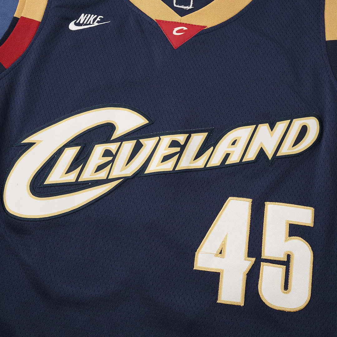 Cleveland Cavaliers 25/26 NBA Jersey - Navy and Red - Mitchell #45 - detail 4