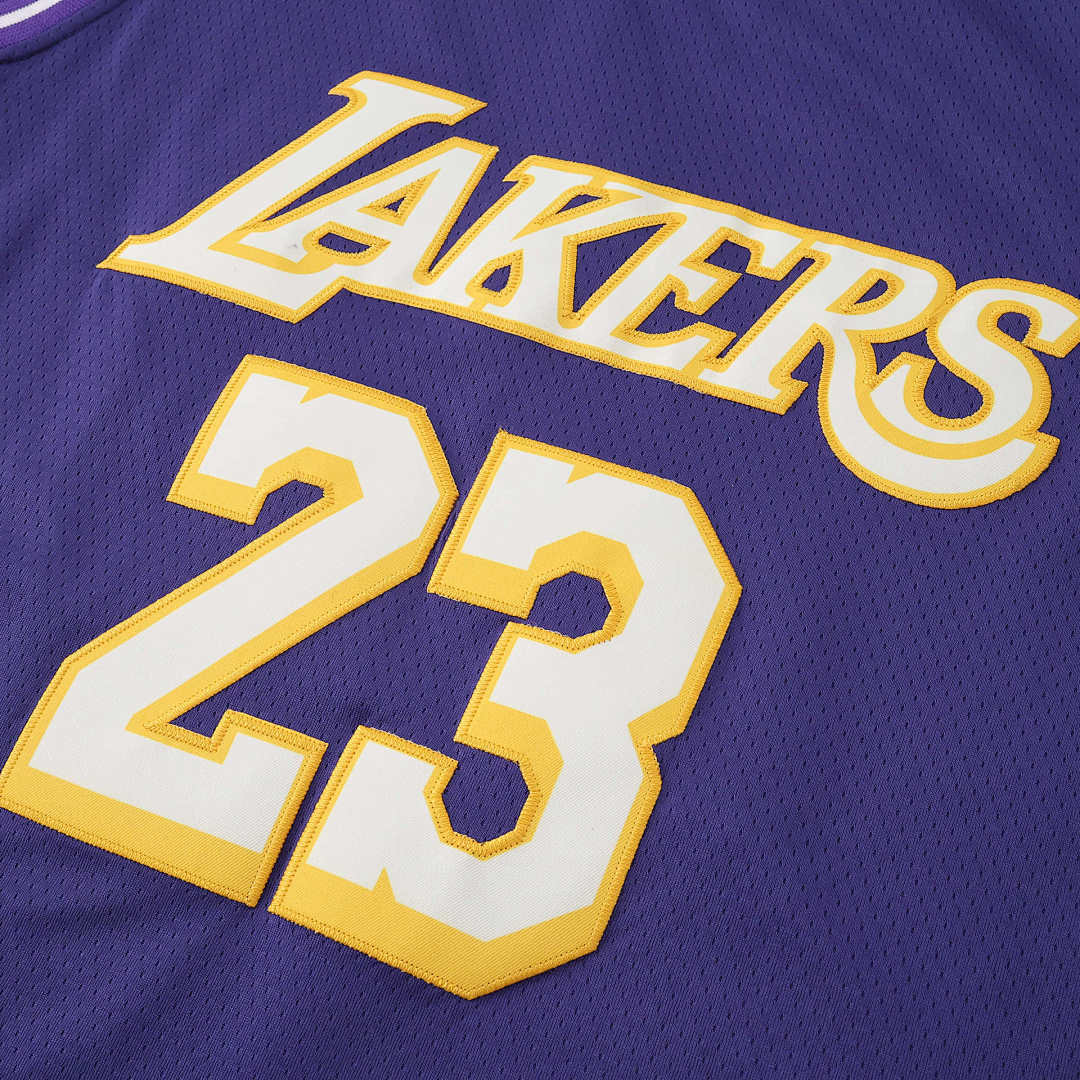 Los Angeles Lakers 25/26 NBA Jersey - Statement Edition - Purple - James #23 - detail 5