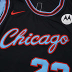 Chicago Bulls 25/26 NBA Jersey - City Edition - Black - #23 - detail 4