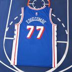 Philadelphia 76ers 25/26 NBA Jersey - Statement Edition - Blue - Edgecombe #77 - detail 2