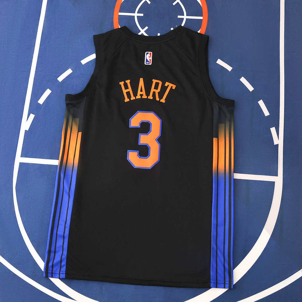 New York Knicks 25/26 NBA Jersey - Statement Edition - Black - Hart #3 - detail 2