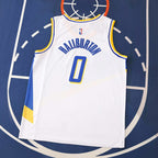 Indiana Pacers 25/26 NBA Jersey - White - Haliburton #0 - detail 2