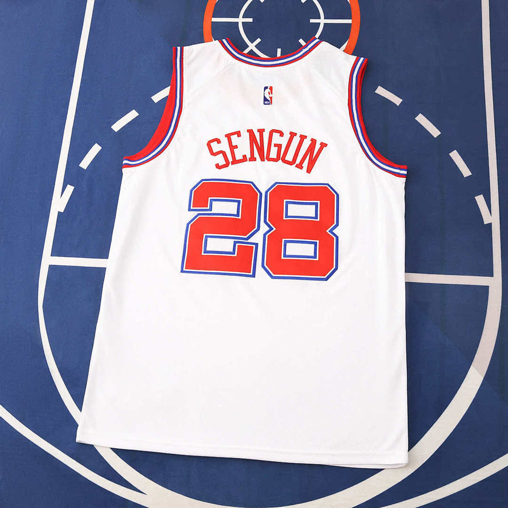 Houston Rockets 25/26 NBA Jersey - City Edition - White - Sengun #28 - detail 2